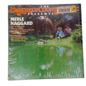 Merle Haggard The History Of Country Vinyl Record Seal Plastic Partial